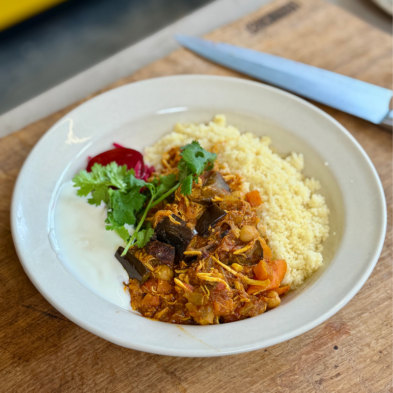 Chicken Tagine with Couscous