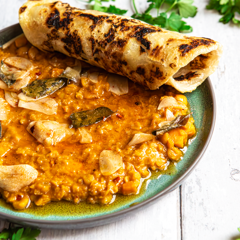 Golden Turmeric Tarka Dal