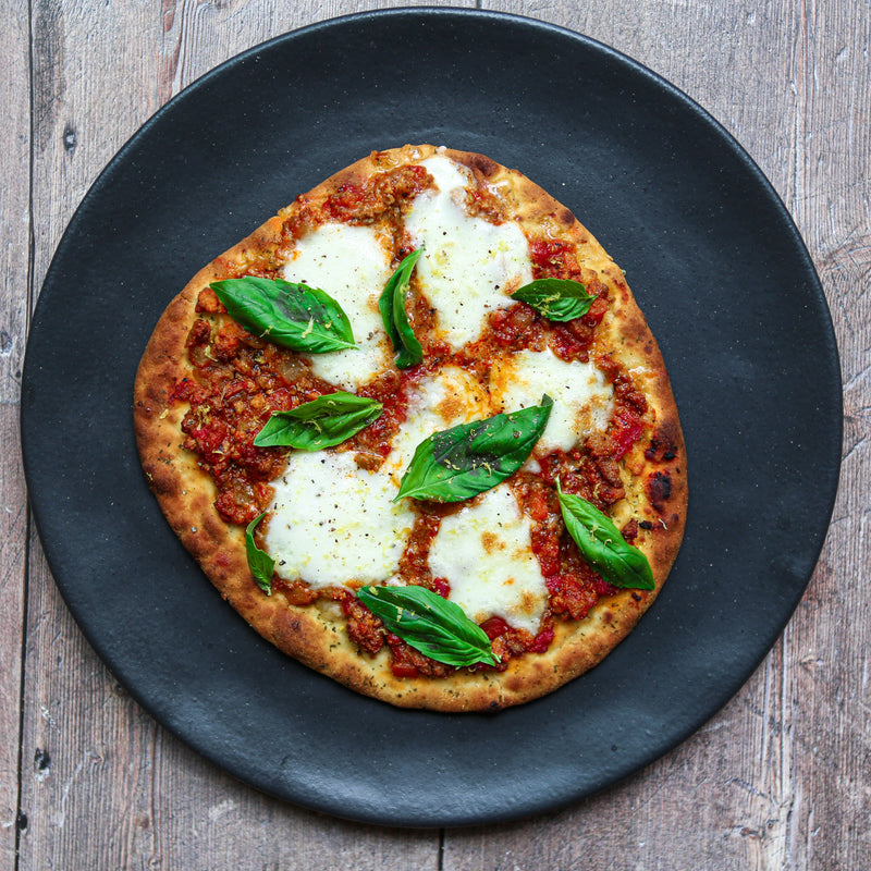 Quick Bolognese Pizza