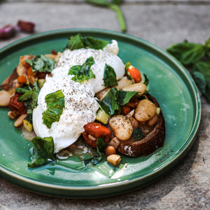 Burrata with Summer Beans