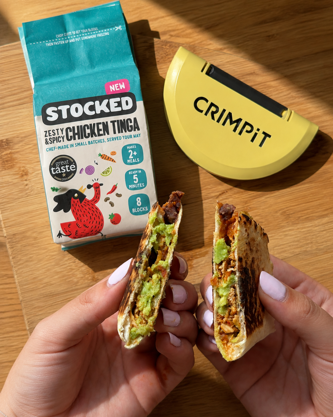 Chicken Tinga CRIMPiT Wrap