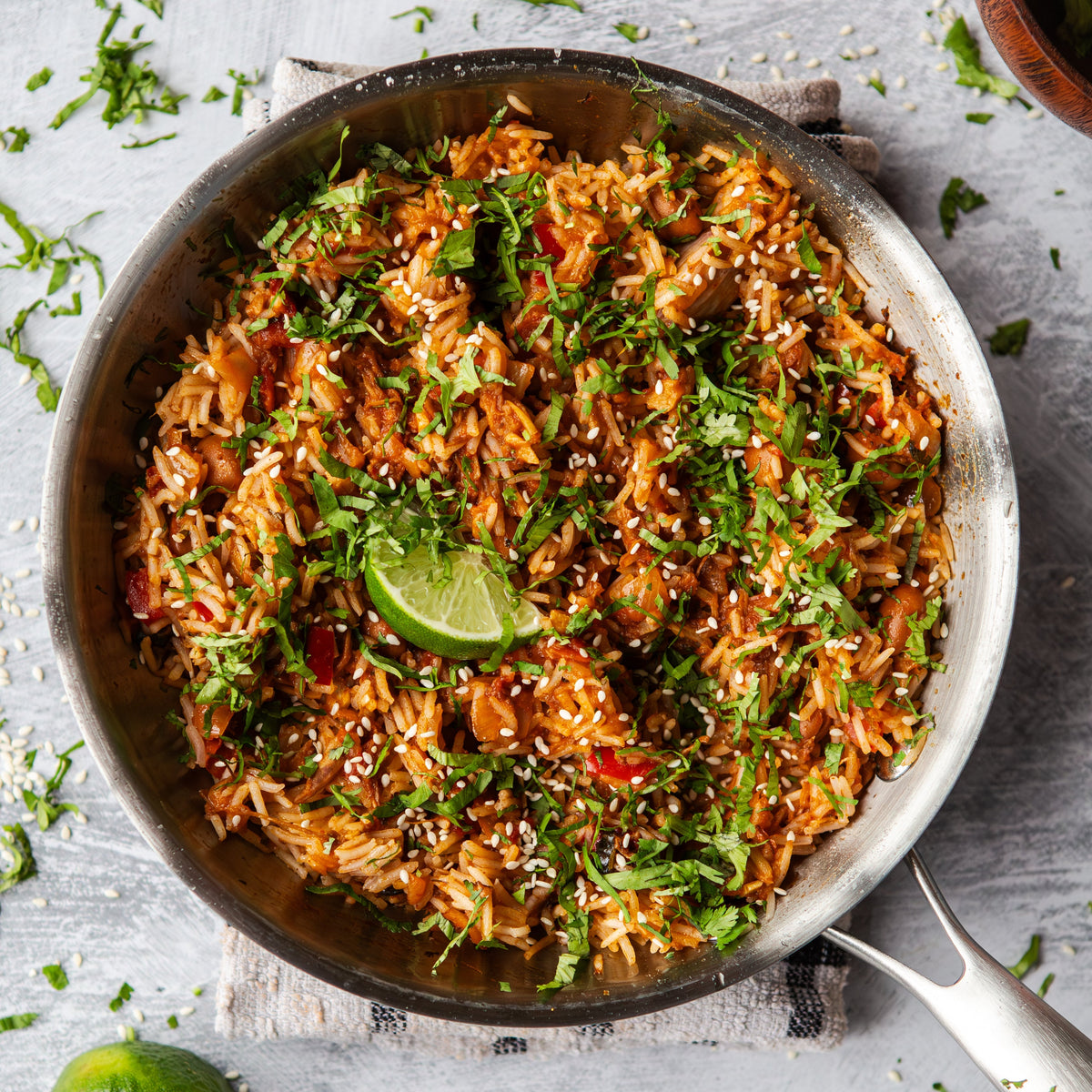 Chipotle Mushroom One Pot Rice