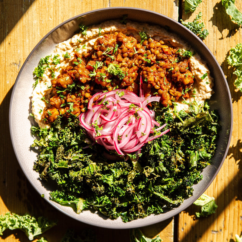 Chorizo Lentil Nourish Bowl