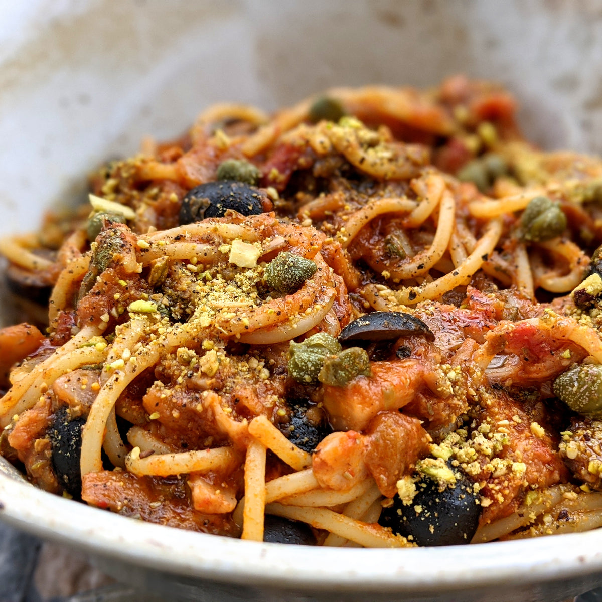 Spaghetti Caponata