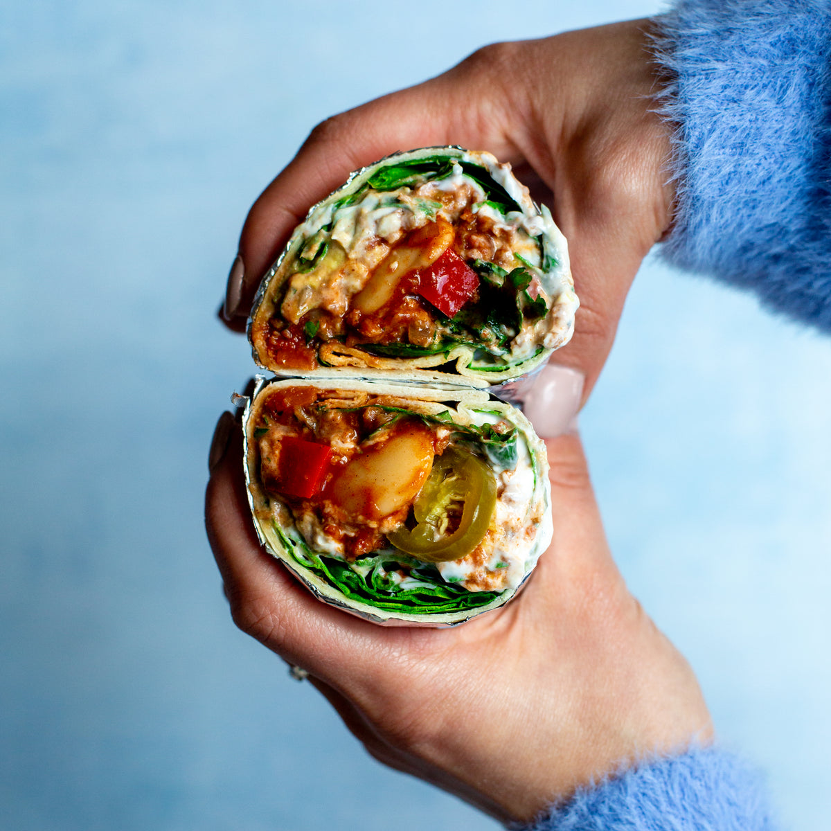 Bean Chilli Wrap