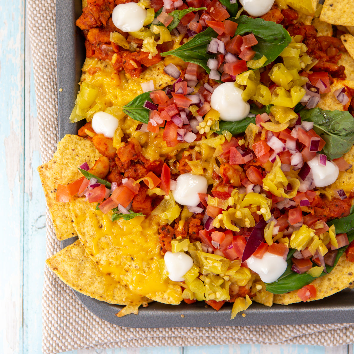 Mega Vegan Nachos