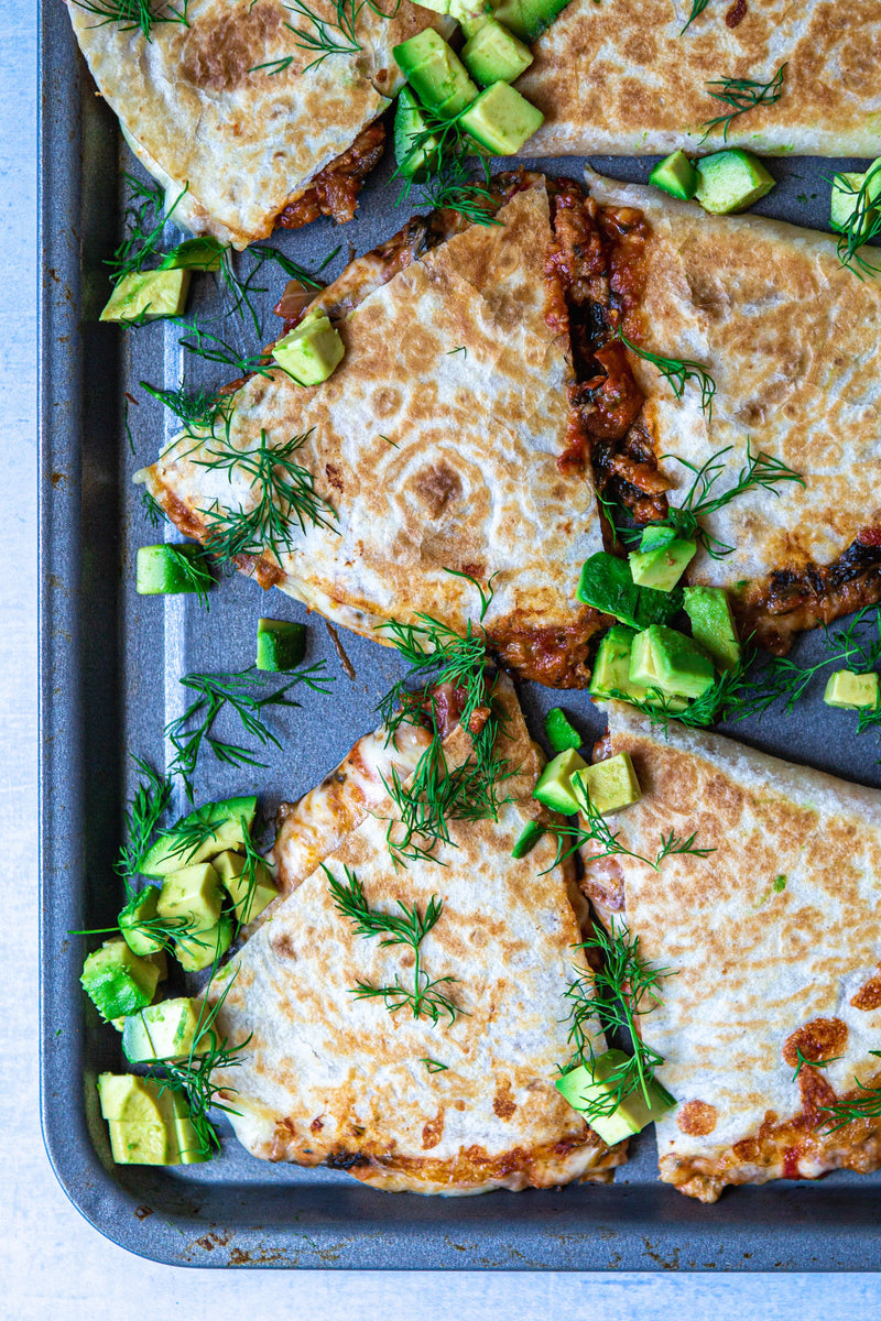 Sausage Quesadillas