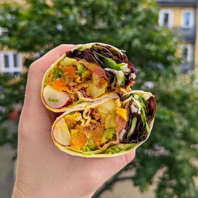 Crunchy Katsu Wrap