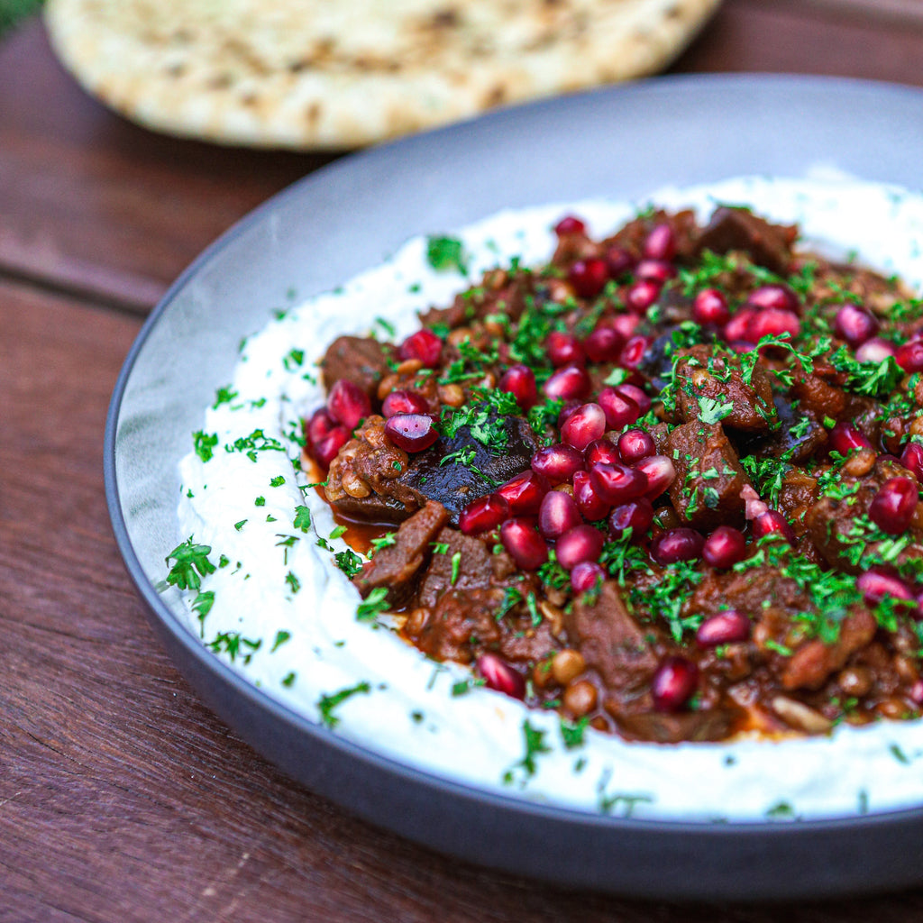 Smoky Aubergine Loaded Dip