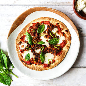 Tinga Wrap Pizza