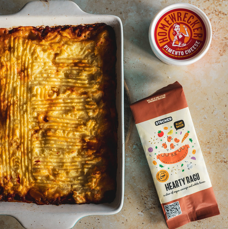 Cheesy Veggie Shepherds Pie