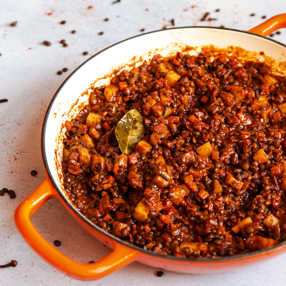 Chorizo Lentils