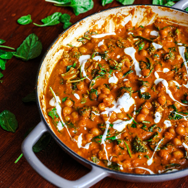 Curried Chickpeas