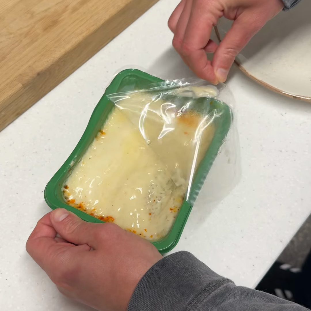 A supermarket ready meal